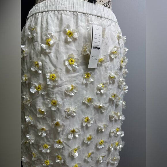 J.Crew Collection embellished slip skirt NWT Size M - Picture 6 of 10